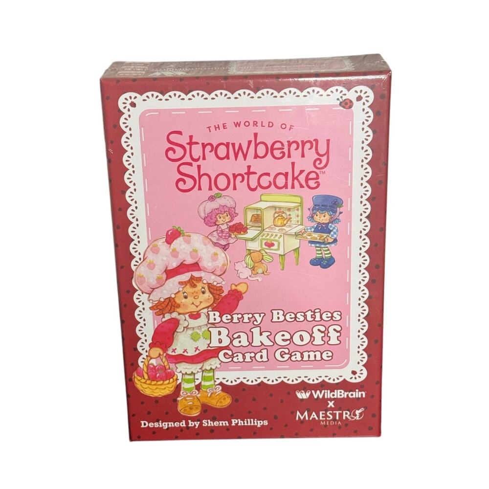 Strawberry Shortcake Berry Besties Bake Off Card Board Game NEW